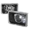 Spec-D Tuning All All All 4X6 Projector Headlights Black LHP-4X6JM - alternate 1